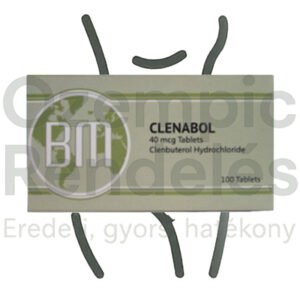 BM Clenbuterol 40mcg - spiropent hatóanyagú fogyasztószer
