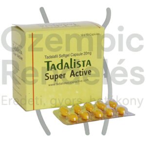 Tadalista Super Active - Lágy zselé kapszula, Tadalafil 20mg