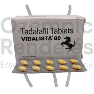 Generikus Cialis: Vidalista 80 - Tadalafil 80mg
