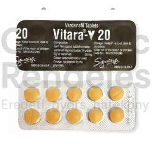 Vitara-V 20 (Vardenafil 20mg) – Generikus Levitra